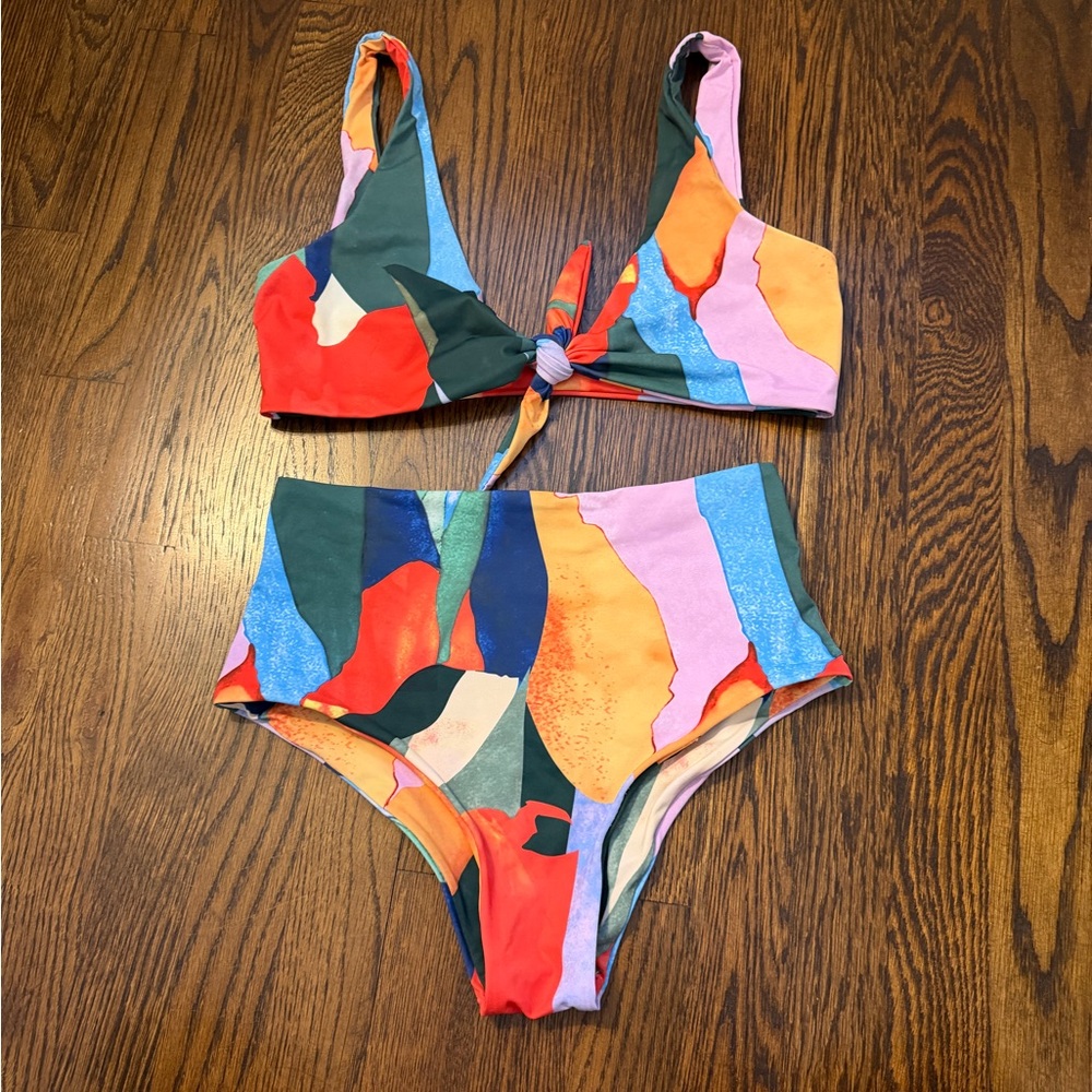 Colorful two piece